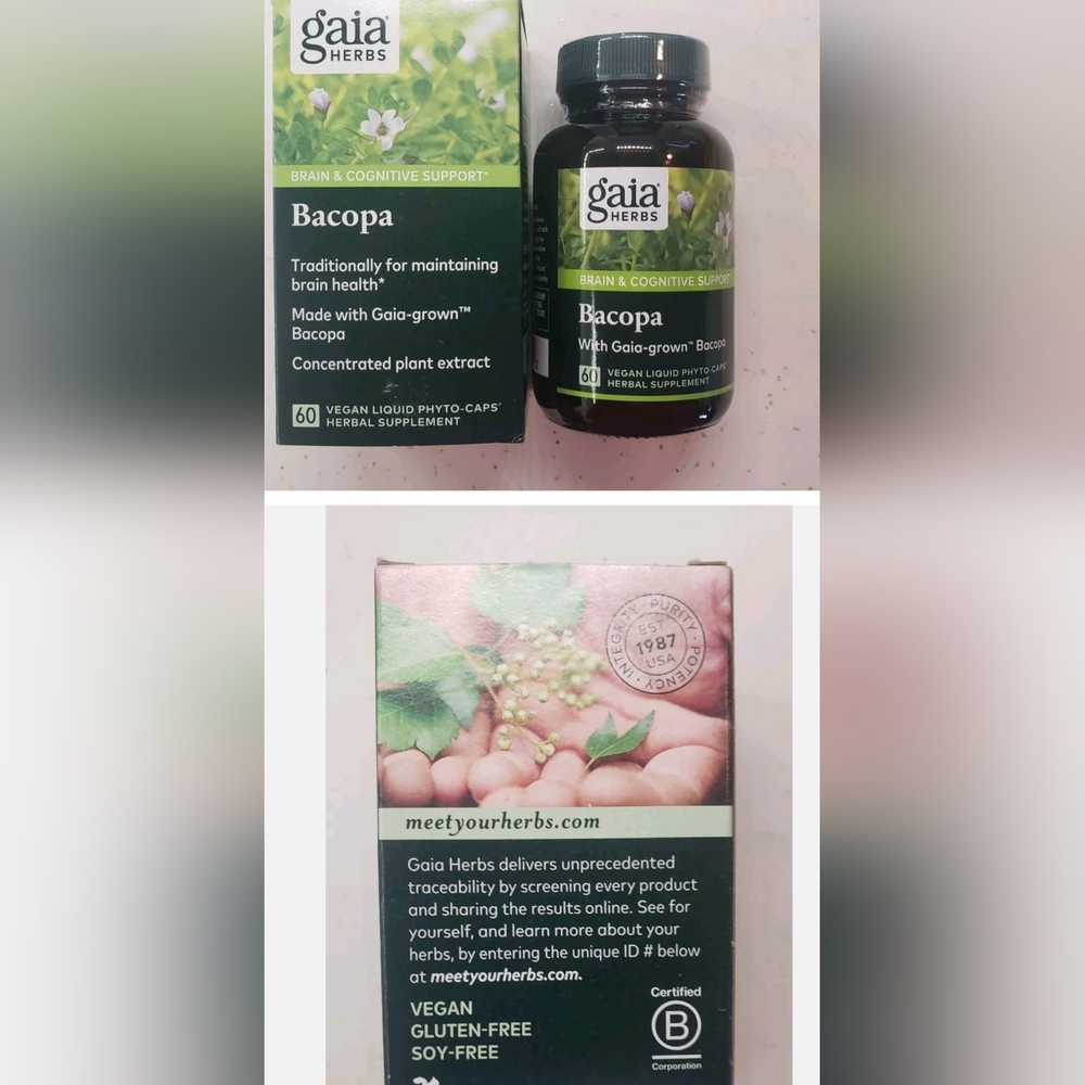 Gaia Bacopa Monnieri 60 Cap